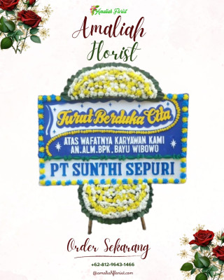 Papan Bunga Duka di Padangtongah Balainanduo